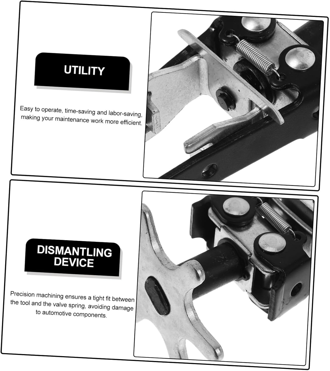 MAGICLULU Automotive Engine Valve Spring Compressor Tool Easy to Use Valve Spring Clamp for Efficient Maintenance of Various Car Engines Durable and Reliable Compressor for Long Term Use