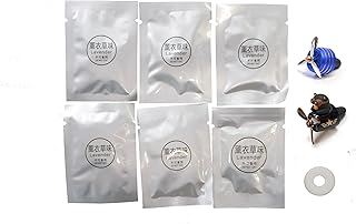 車 芳香剤 熊 芳香パッド 交換 リフィル アロマパッド 穴あき(ドーナツ型) カー アロマディフューザー カー香水 車用 アロマ カートリッジ エアコン取り付け型 香りタイプ8種類 6個セット (ラベンダー)