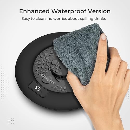 Miniatura 5 de Calentador de tazas de café para escritorio con apagado automático, calentador inteligente de tazas adecuado para tazas con tamaño pequeño,