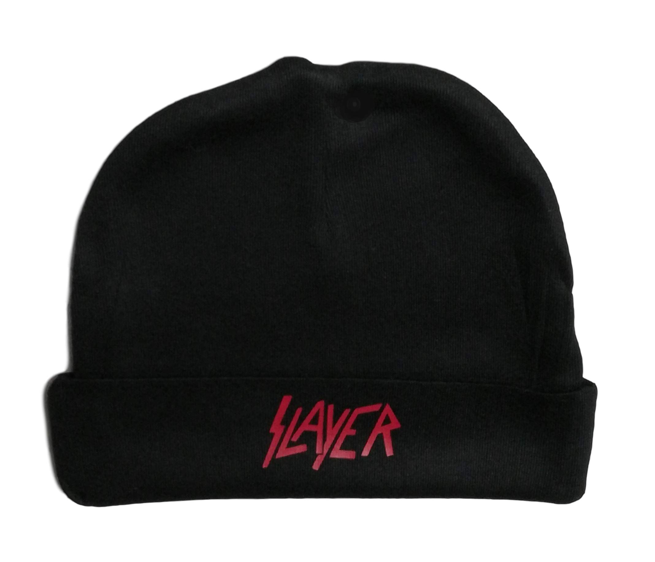Slayer Speed Thrash Metal Rock & Roll Infant Black Hat Baby Beanie Cap