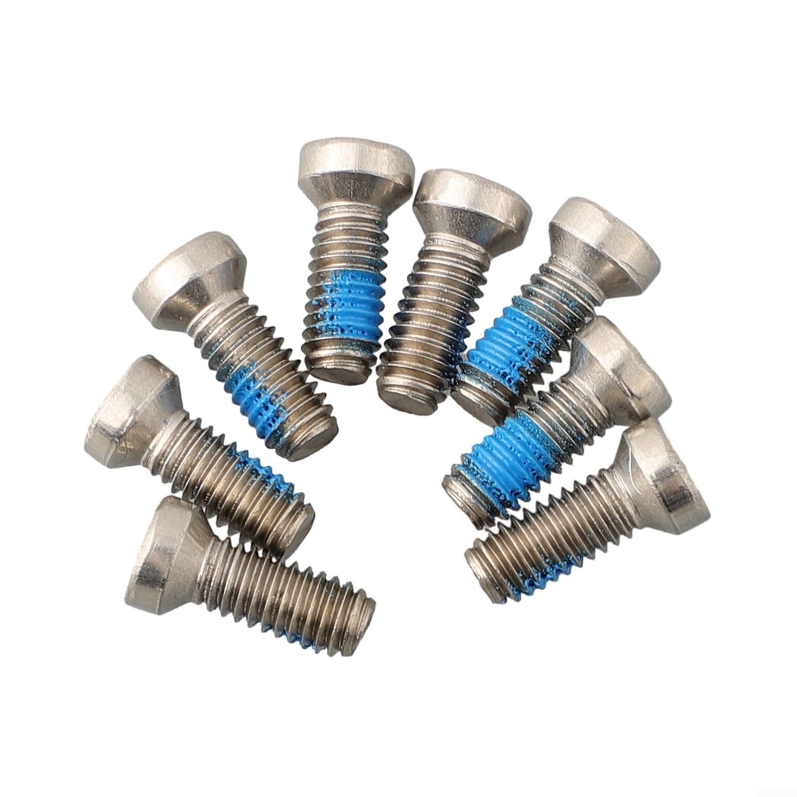 8 viti di montaggio per guarnitura in acciaio inox, per Sram, Rival AXS, force, Red Quarq 12 Speed Silver, viti di montaggio per guarnitura