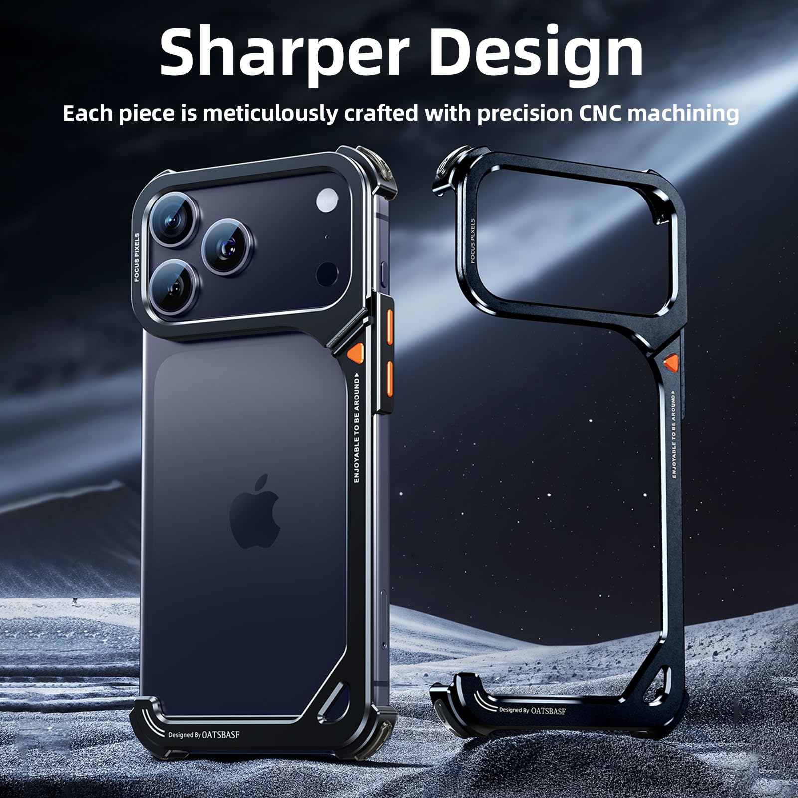 Amazon.com: OATSBASF 9 Case for iPhone 17 Pro Max Bumper Case