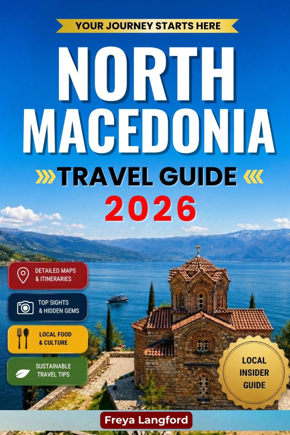 NORTH MACEDONIA TRAVEL GUIDE 2026: Real Routes, Lake Ohrid, Mountain Villages, and Smarter Balkan Trip Planning (The Horizon Atlas Series)