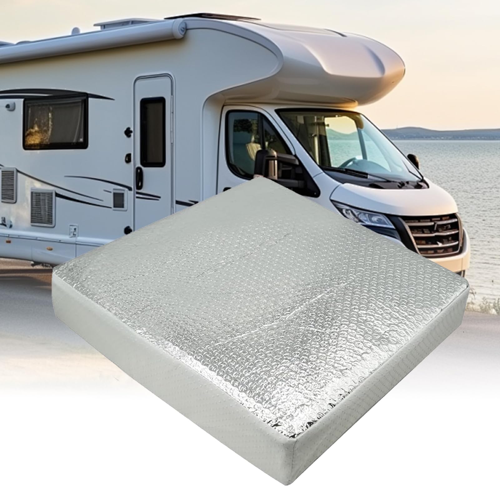 Générique Isolant Lanterneau RV | Pare-Soleil Réfléchissant Étanche | Accessoire Ventilation | Maison/Camping-Car