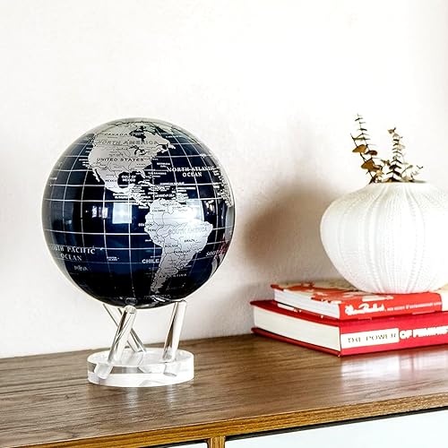 Miniatura 7 de MOVA Globo negro y plateado 45