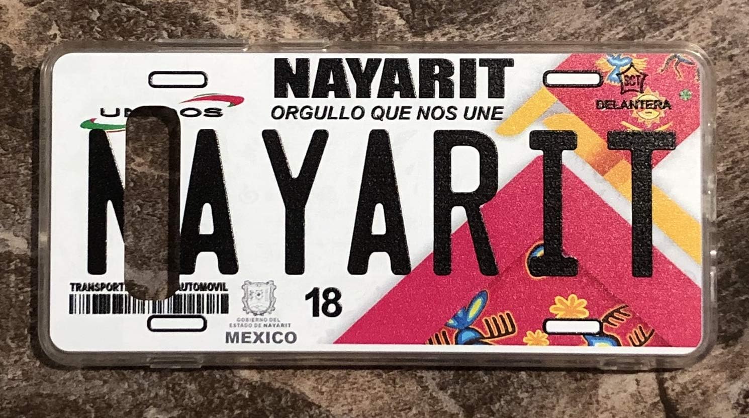 Nayarit 3D ‘13 Phone Cases Compatible with iPhone 15 Clear