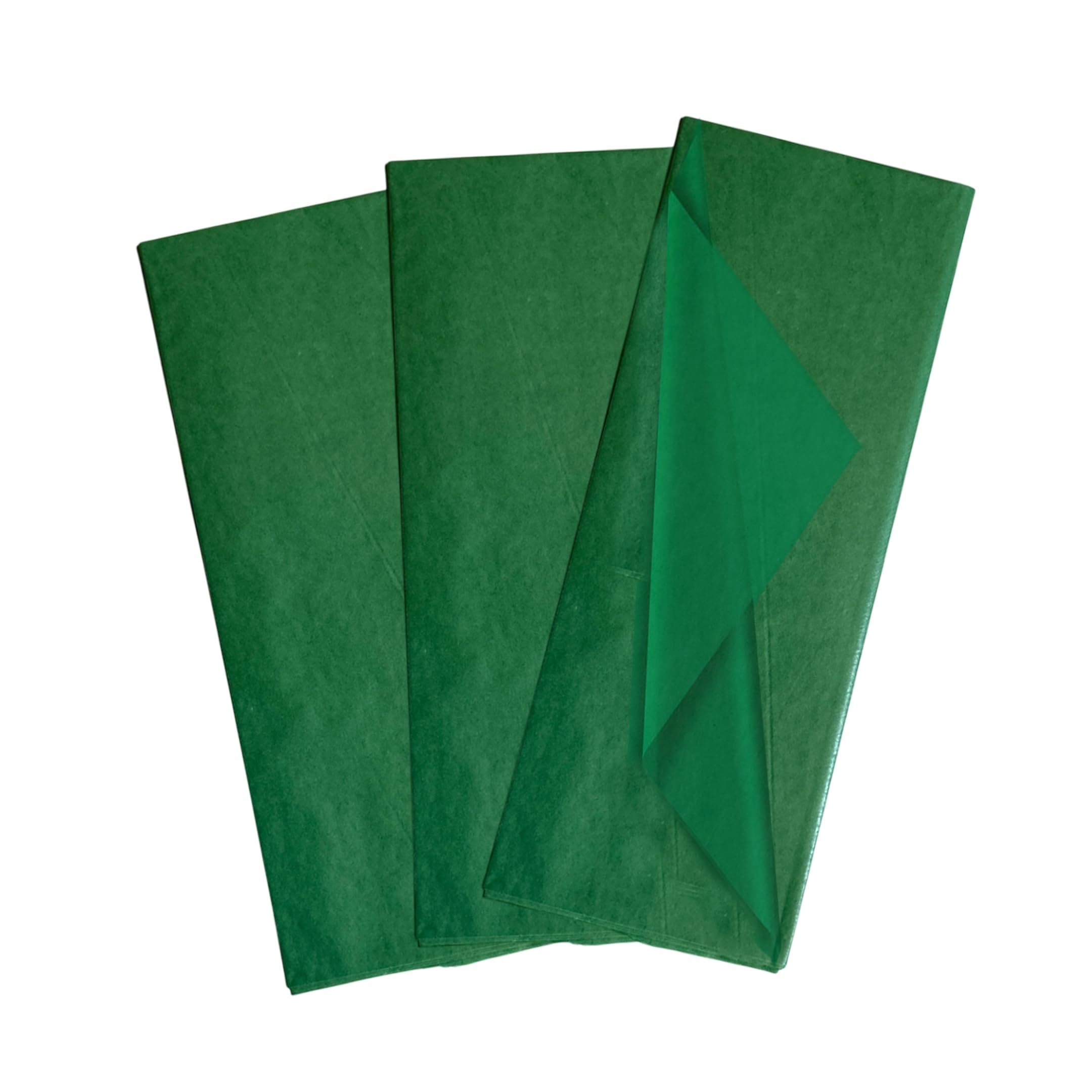 Janrax Dark Green Pack Of 10 Acid Free 50 X 70Cm Tissue Paper Sheets