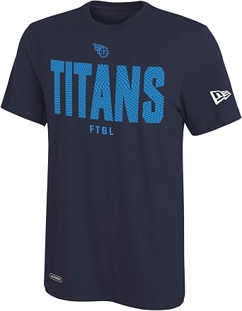 New Era NFL Football Mens Grids Primary Team Color Short Sleeve T-Shirt