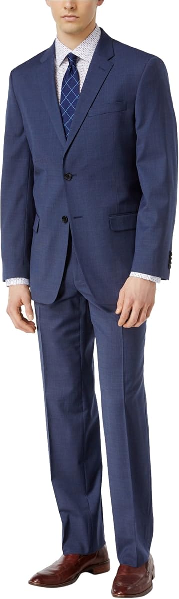 Tommy Hilfiger Esmoquin formal elástico a cuadros para hombre