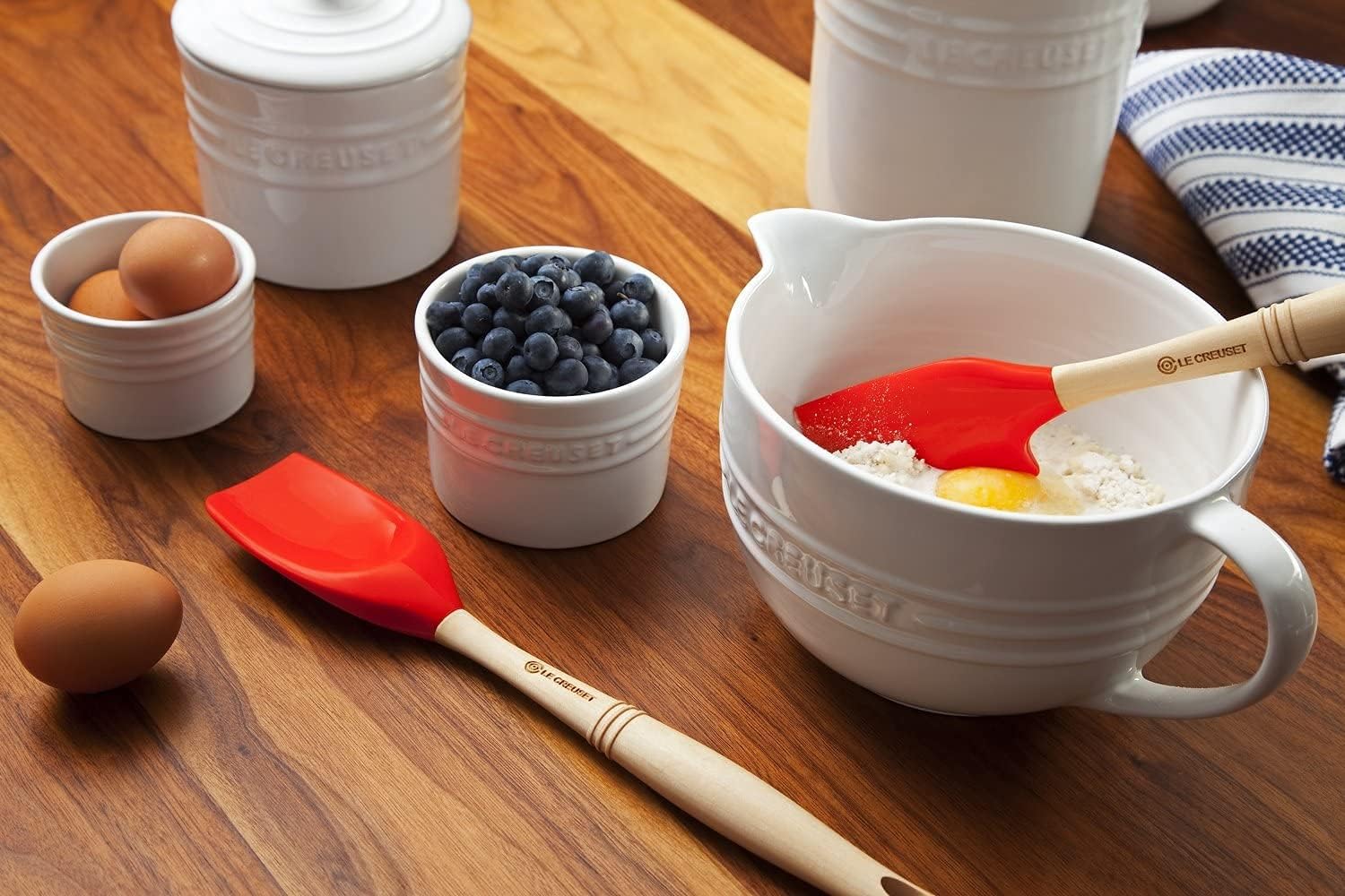 Le Creuset Revolution Medium Silicone Spatula, Flame