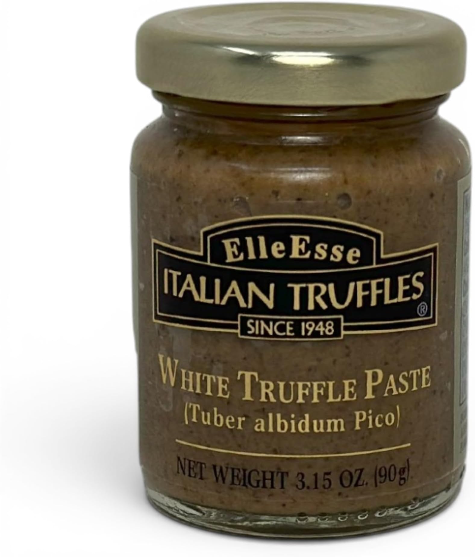 Elle Esse Italian White Truffle Paste, 1 Count of 3.15 oz – Smooth, Earthy Mushroom Aroma and Delicate Texture, Gourmet Spread for Pasta, Risottos, Sauces, Eggs, and Fine Dining Use, Italy Imported
