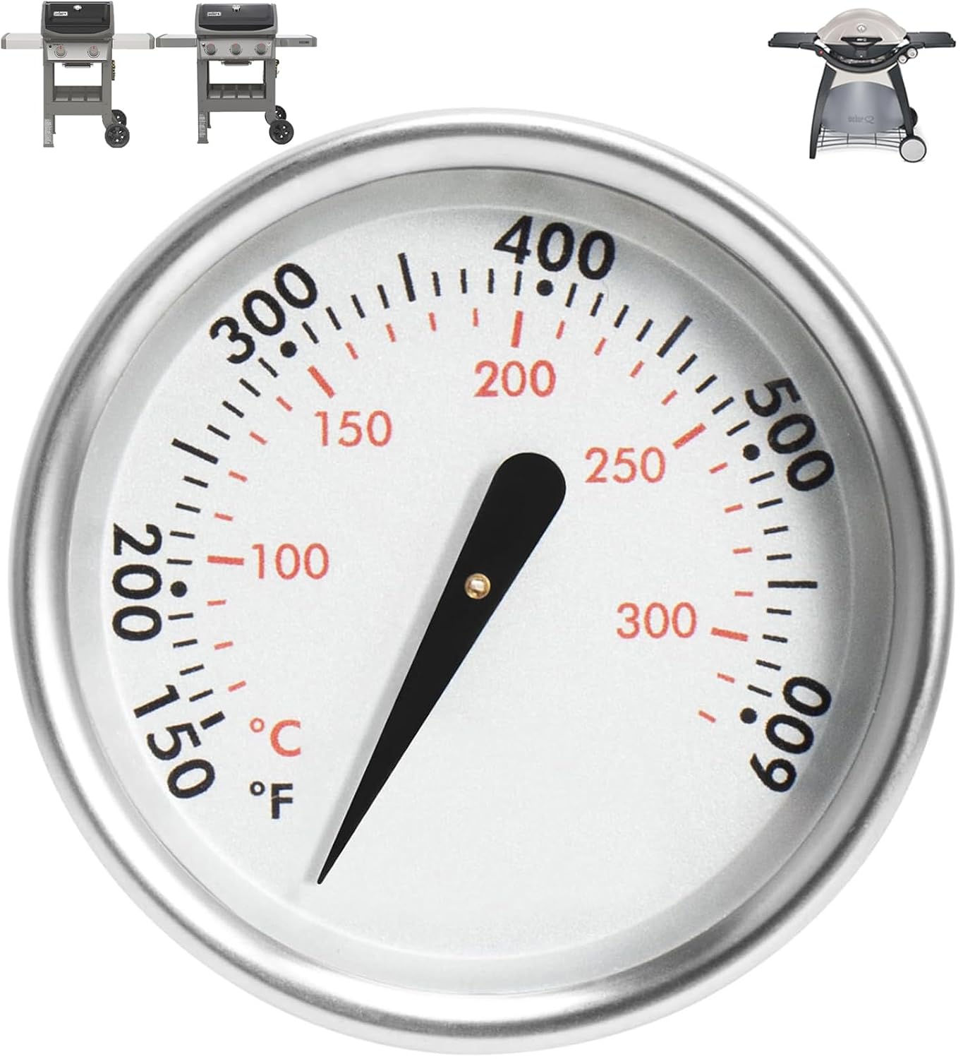 60540 Temperature Gauge for Weber GS4 Spirit II/I 200/300 SER & 22" Kettles