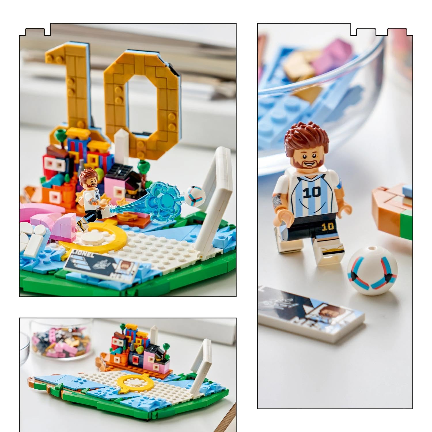 LEGO Editions Lionel Messi – Fußball-Highlights 43011 – Ansicht 4