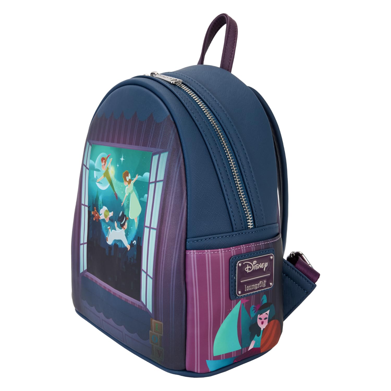 Loungefly Disney Peter Pan Scene Mini Backpack