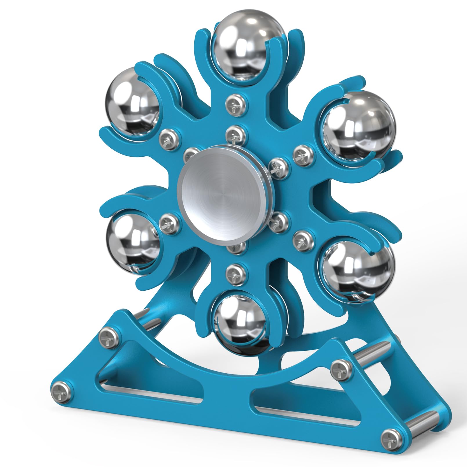 Fidget Desk Toys Ferris-Wheels-Spinner: Metal Kinetic-Fidget-Spinner 4mins, EDC-Toy Cool Gadgets for School Office Christmas, ADHD Tools Gift Cool Stuff Stress Relief Gift for Kid Children Teen Adult