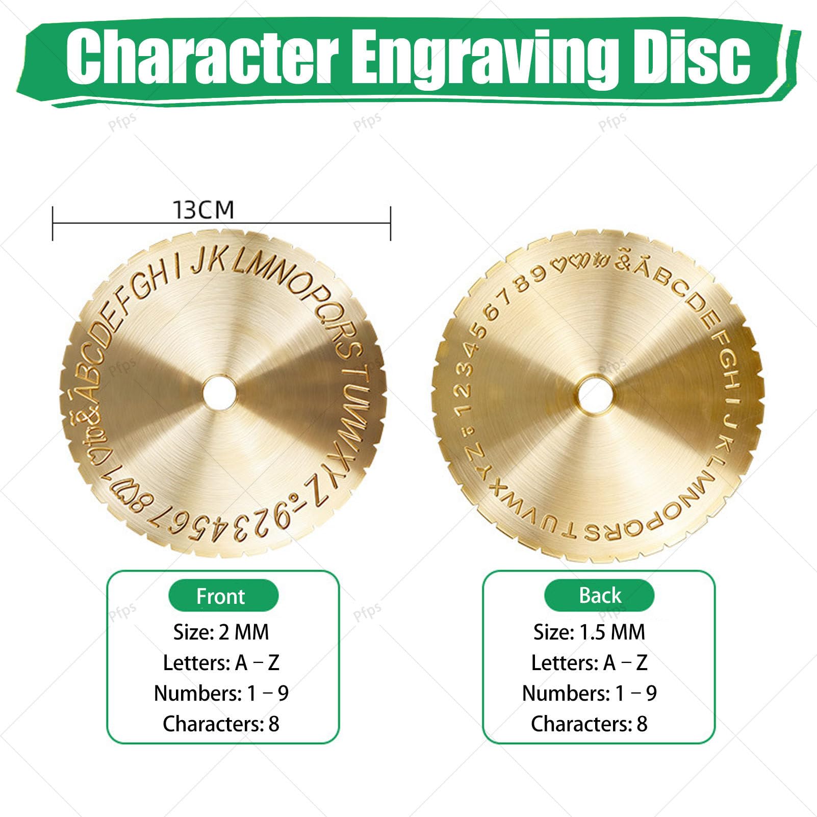 Incisore a Doppio Lato per Anelli, Blocco Caratteri da 1,5 MM a 2,0 MM, Macchina per L'incisione Interna di Anelli in Oro, Argento E Platino, 2 Tipi di Carattere