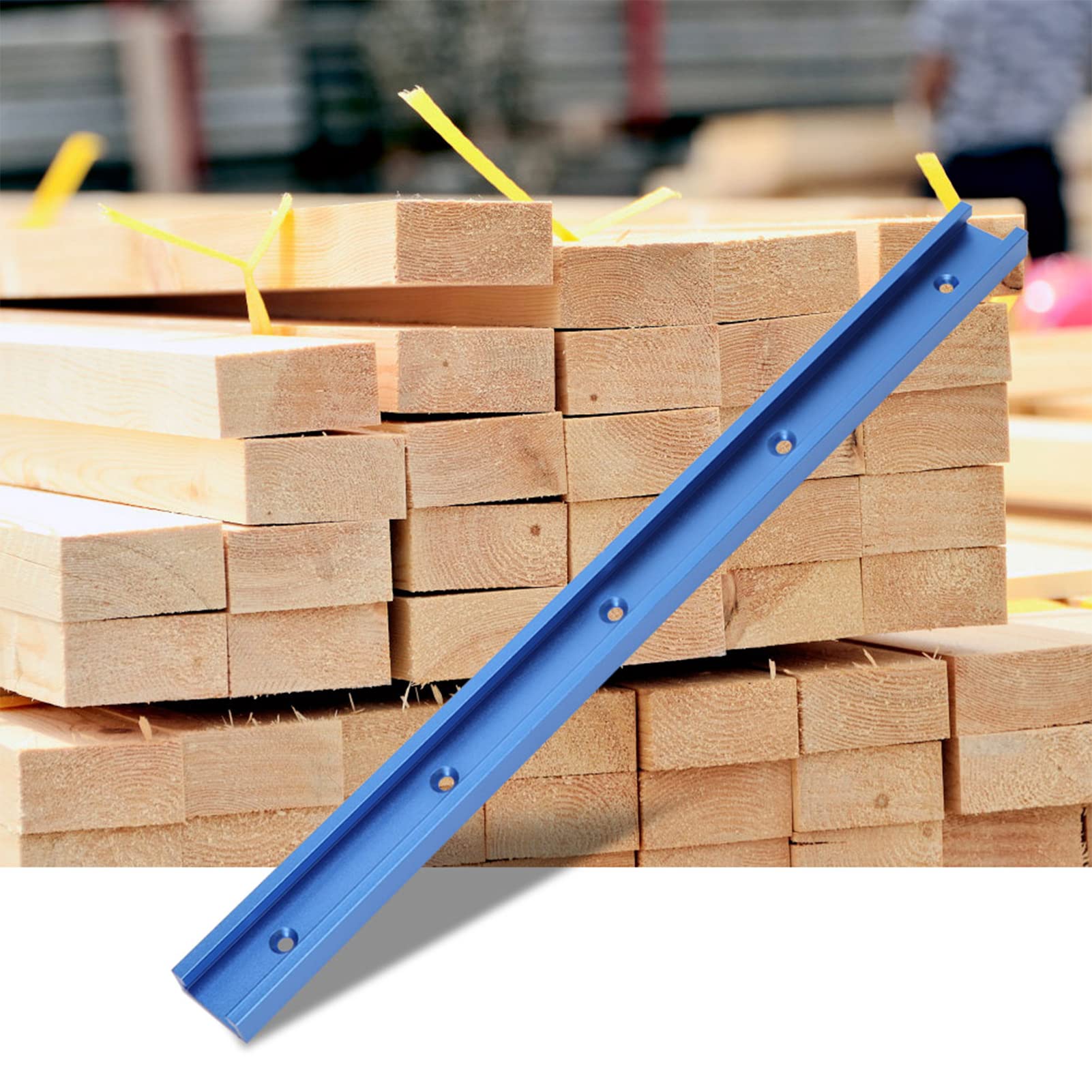 2 Stück 800mm Aluminium T-Nut Schiene Gehrungsschiene Führung Holzbearbeitung Präzisionswinkel