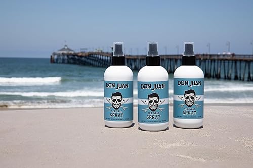 Miniatura 4 de Don Juan Spray para peinar el cabello con sal marina, sujeción ligera, añade volumen y textura al cabello, ingredientes naturales, aroma a cera de