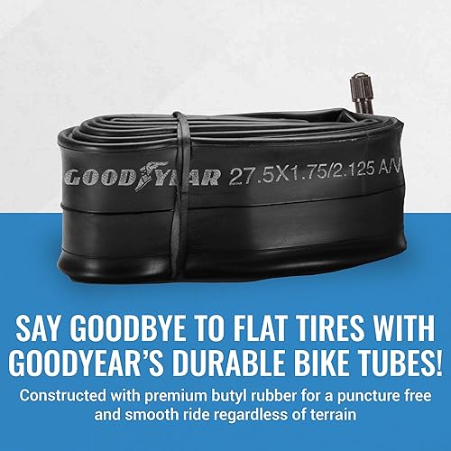 Miniatura 3 de Goodyear Bicycle Tube with Butyl Rubber - Dependable Bike Tubes for Premium Cycling