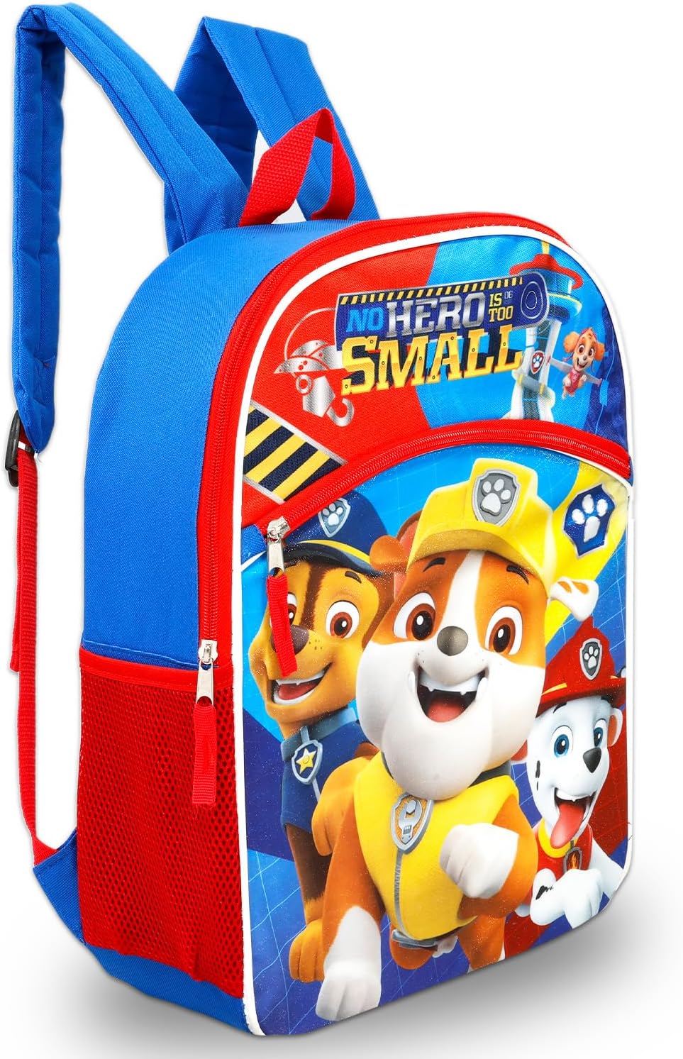 Paw Patrol Backpack and Lunch Box Set - Bundle with 16" School Backpack, Lunch Bag, Tattoos, Water Bottle, More | Paw Patrol School Bag for Kids, Boys, Girls - Image 2