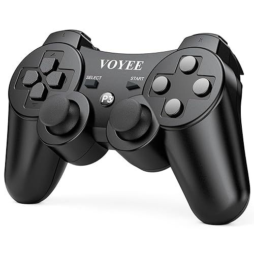 Miniatura 2 de VOYEE Wireless Controller Compatible with Playstation 3, PS-3 Controller with Upgraded JoystickRechargerable BatteryMotion ControlDouble Shock
