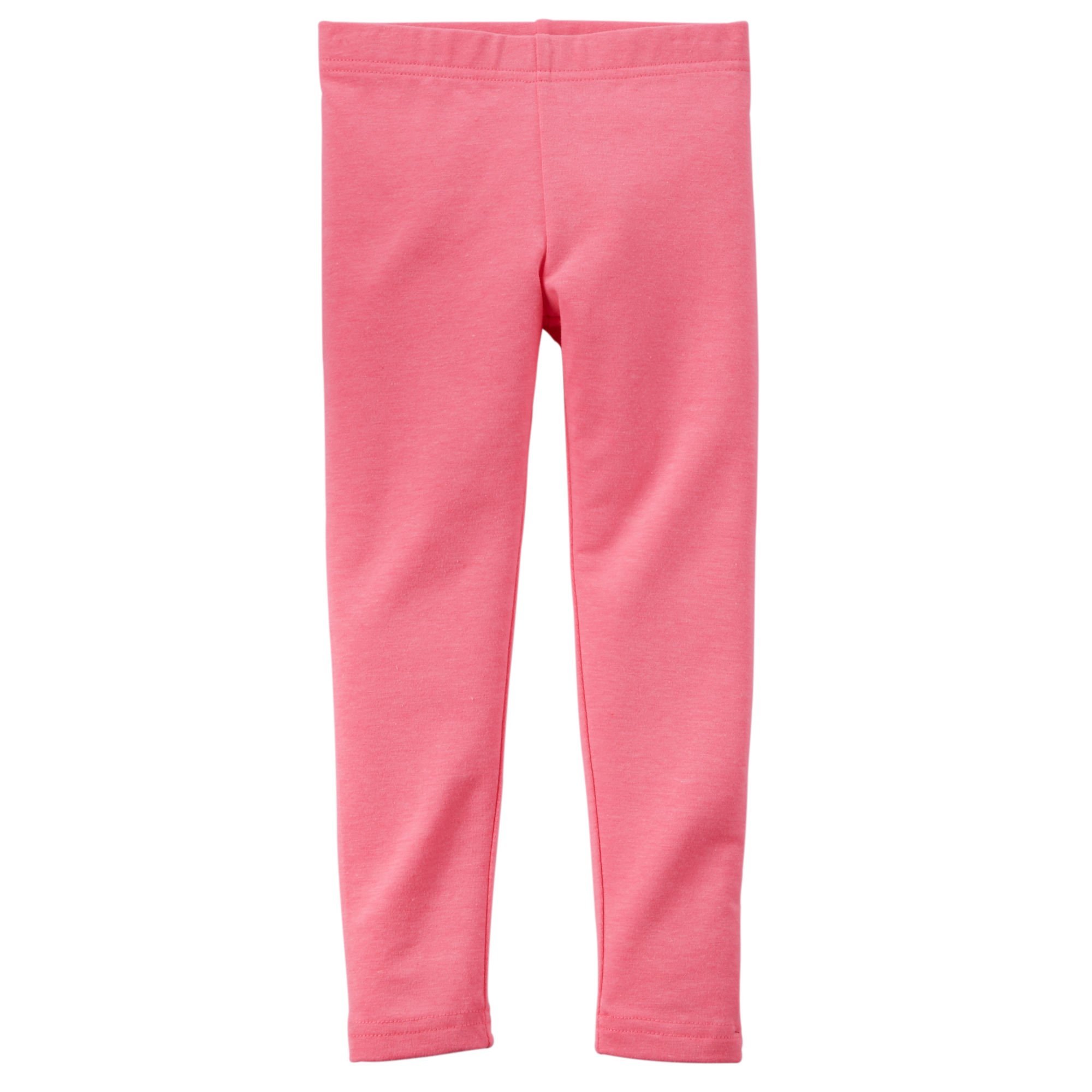 Carter's Girls Neon Knit Leggings, Pink (6 Months)