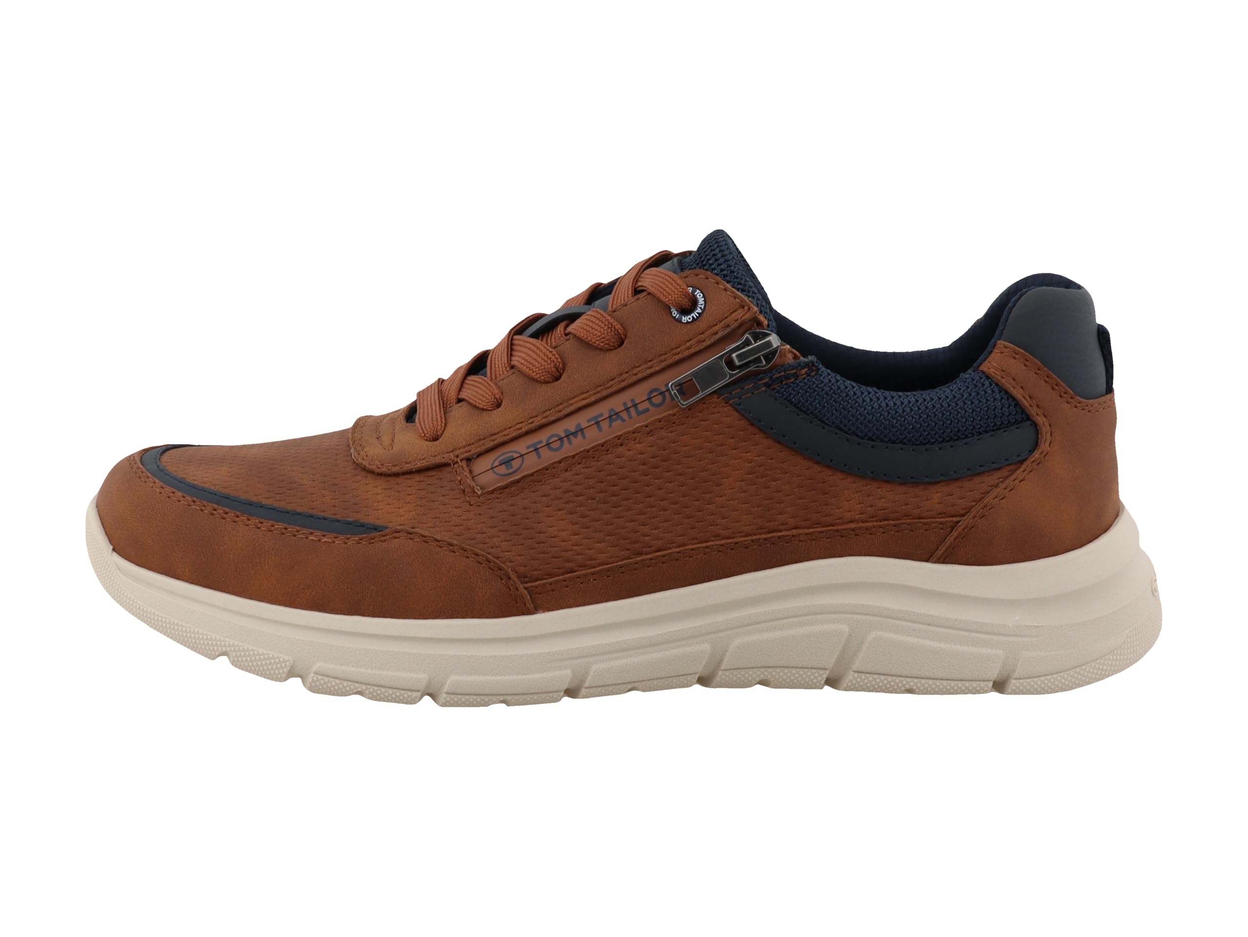 TOM TAILOR Men's 9580080005 Trainers, Cognac, 43 EU, Cognac, 9.5 UK