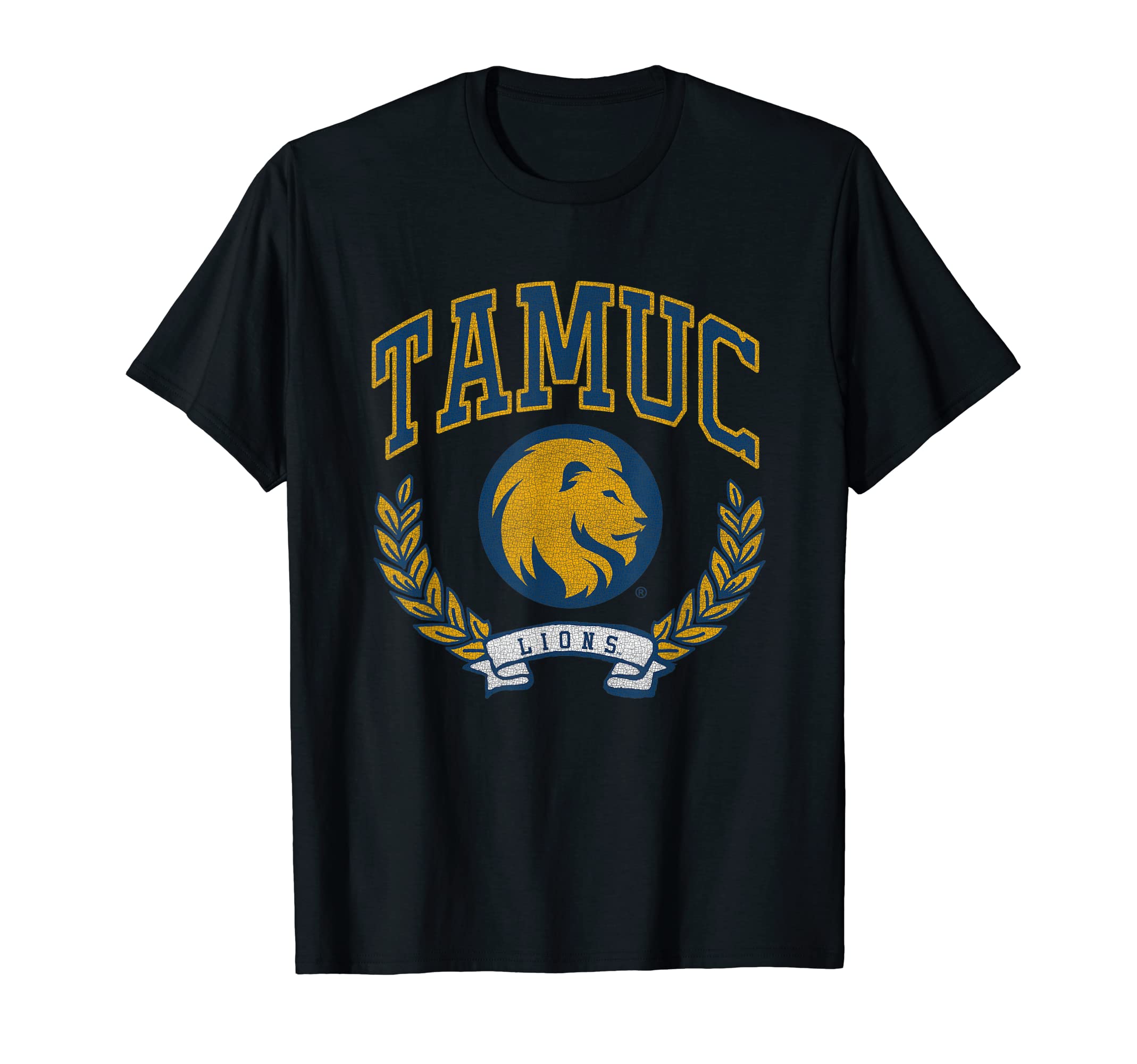 Elite AuthenticsTexas A&M Commerce Lions Victory Vintage T-ShirtOEKO-TEX STANDARD 100
