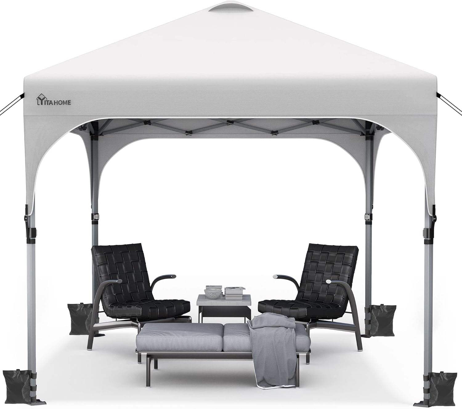 YITAHOME 3x3M Outdoor Pop Up Gazebo, Waterproof Folding Garden Patio