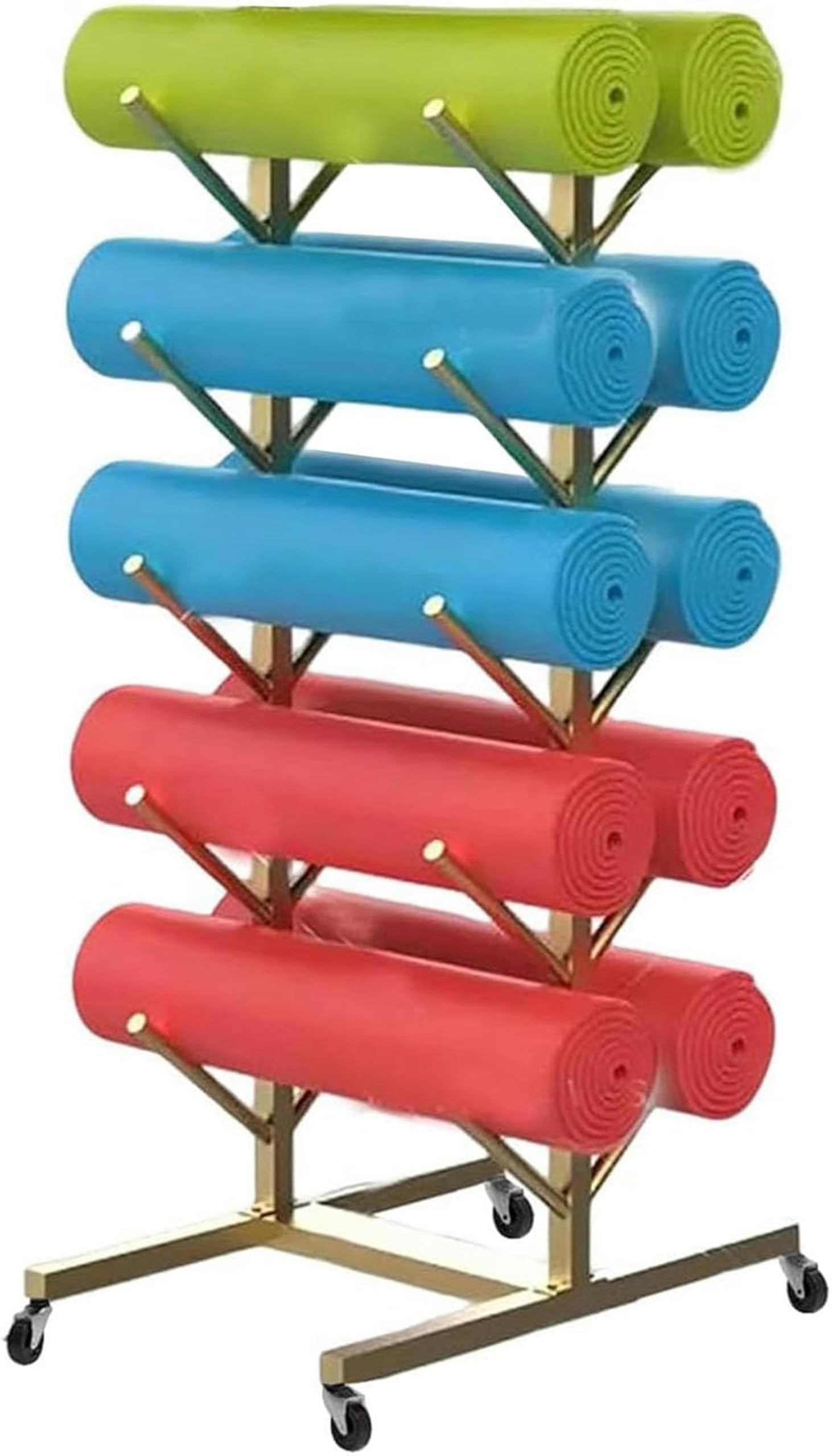 Support de rangement en métal tapis de yoga pour éviter le désordre