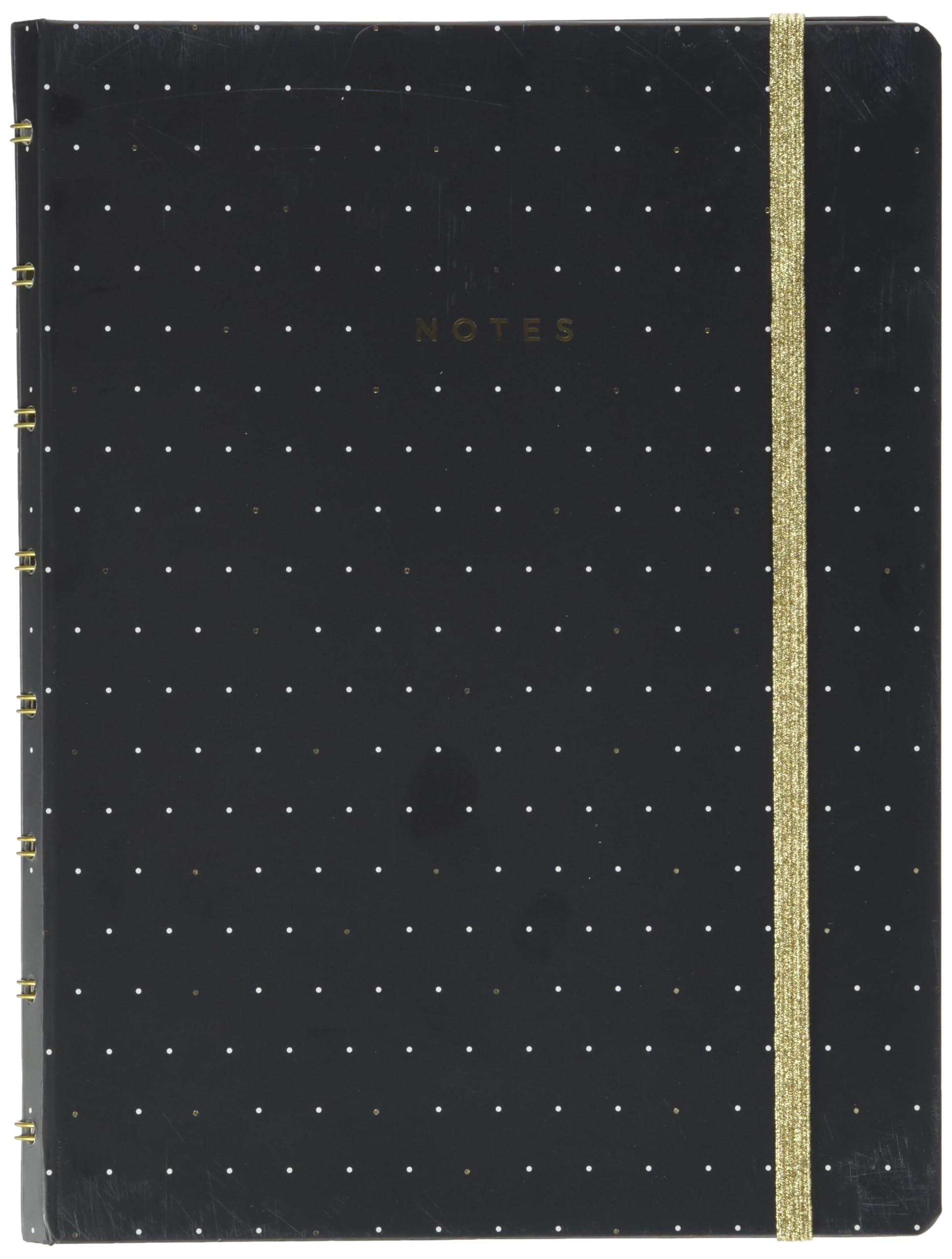 Filofax Moonlight A5 Refillable Notebook - Black
