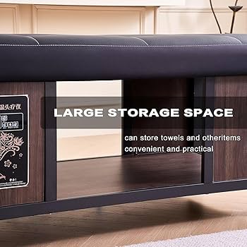 Amazon｜プロのシャンプーベッド、スツール付きタイ水循環マッサージ