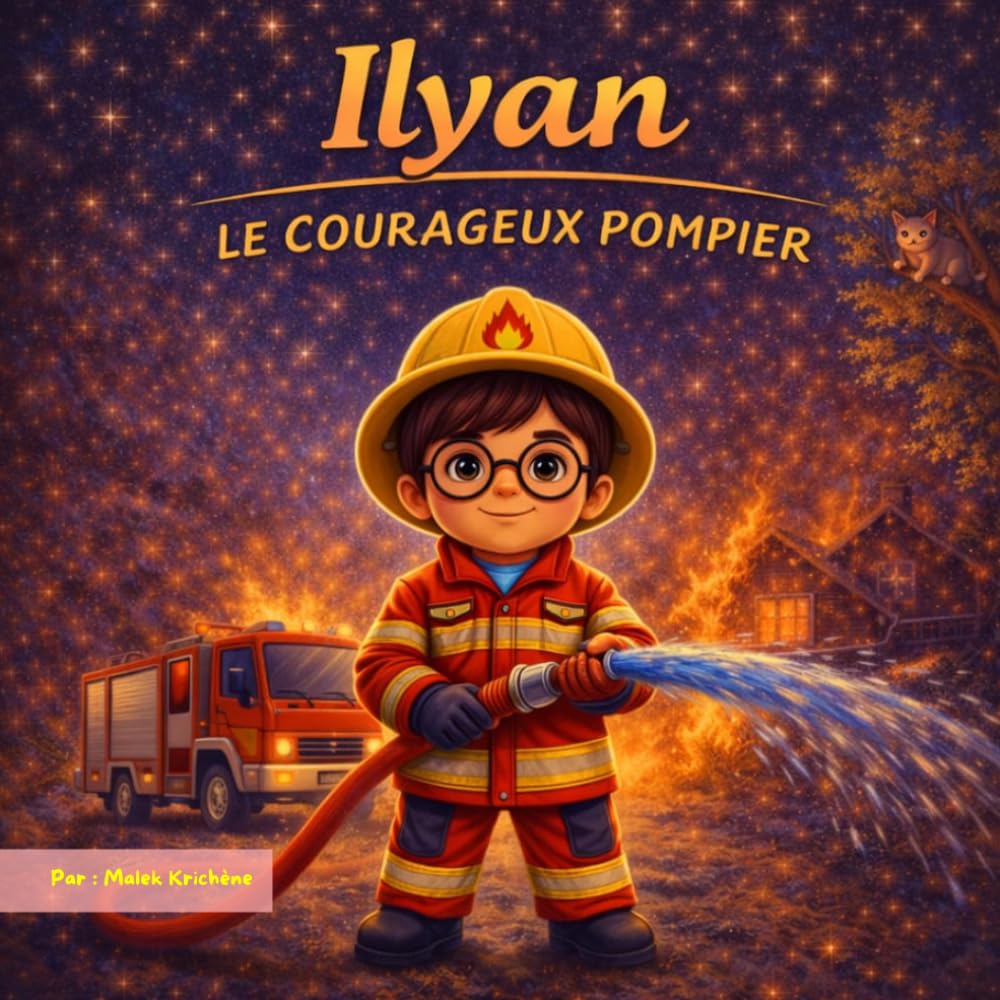 Ilyan le courageux pompier: Une mission extraordinaire pour devenir un vrai petit héros (Les aventures d'ilyan)