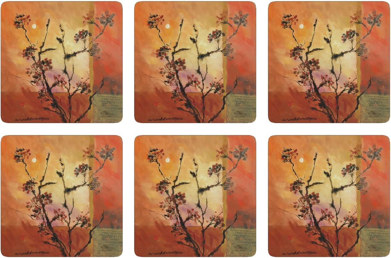 Pimpernel Dancing Branches Coasters, Set of 6 Amazon.co.uk Home