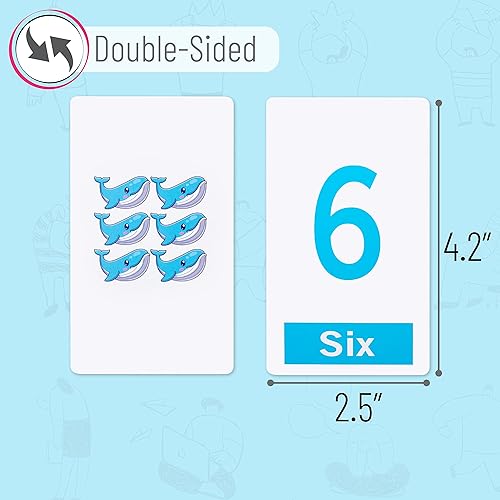 Miniatura 4 de Mr. Pen Tarjetas flash del alfabeto para niños pequeños, de doble cara, 58 tarjetas de imagen, ABC y tarjetas flash de números