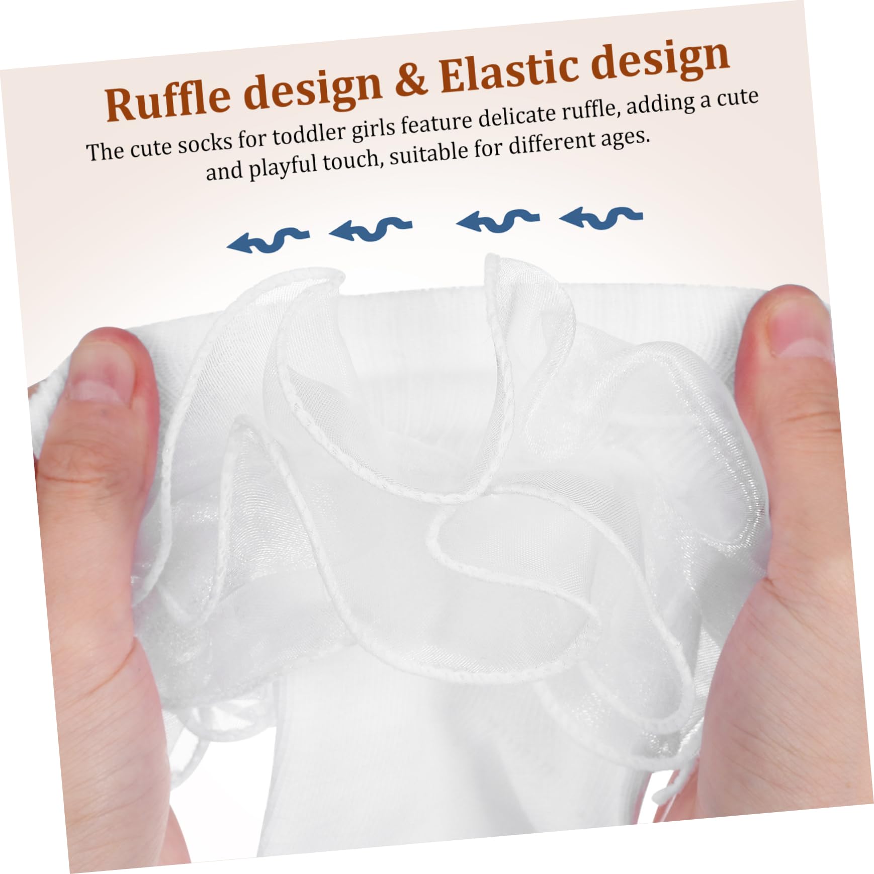 GALPADA 3 Pairs Lace Socks for Toddler Girls Baby Girl Stockings Tutu Socks Cute Soft Cotton Material Thin Breathable Classic Style