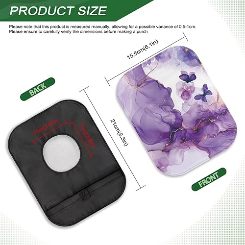 Miniatura 7 de Fundas para bolsas de ostomía suaves y elásticas para bolsas de colostomía para mujeres y hombres, para bolsa de ileostomía, control de olores