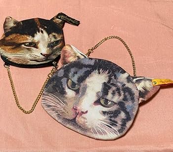 アミモモ☆コヤンイサムチョン☆クムお顔ぷっくりバッグポーチ☆猫バッグ2点 アミモモ様専用☆コヤンイサムチョン☆クムお顔ぷっくりバッグ