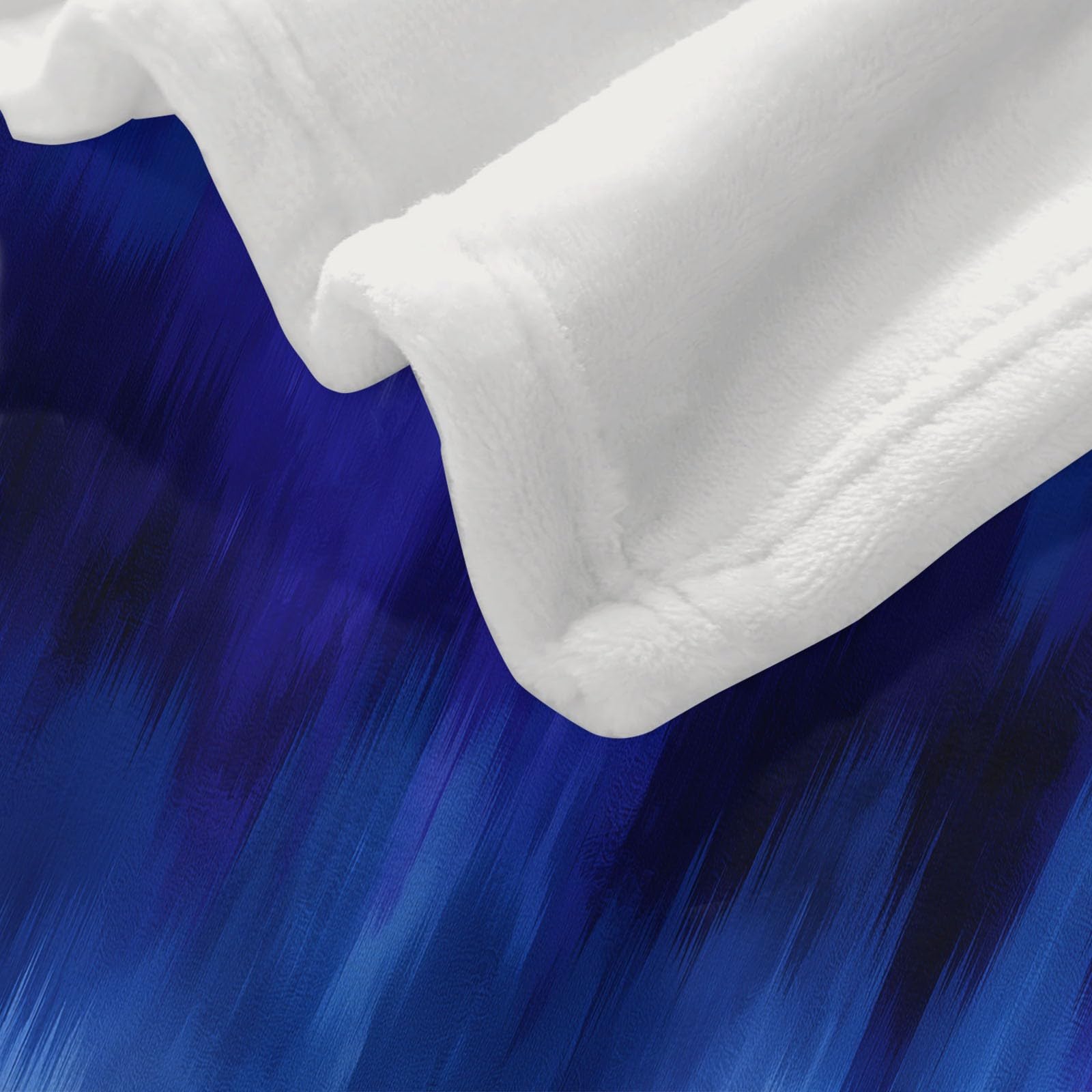 Generico Koc czterosezonowy Tie Dye Paski Na Sofę Krzesło, Miękkie Kocyki Flanelowe Sztuka Abstrakcyjna - Ciepła Kołdra Sherpa, Pluszowa Miękka Narzuta Na Łóżko, 180 x 200 cm