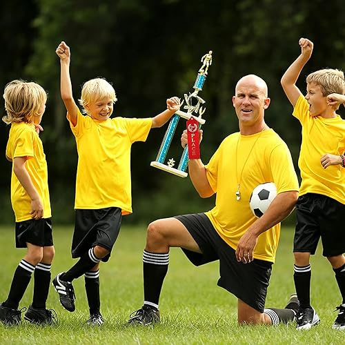 Miniatura 6 de Thinp 18 cintas de premio, cintas de primer lugar, 2 y tercer lugar, con tarjeta de evento y cuerda, cinta de primer lugar para competición, eventos