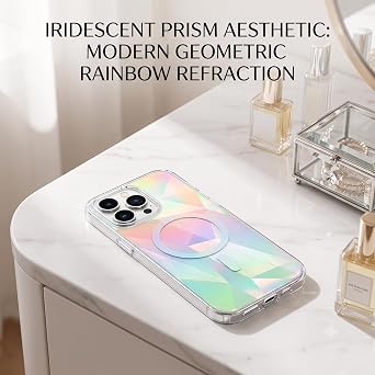 Clear Case for iPhone 15 Pro Max, Compatible with MagSafe