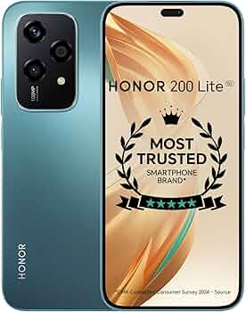 HONOR 200 Lite 5G (Cyan Lake, 8GB+256GB) | 108MP & 50MP Spotlight Portrait Camera | Flagship AMOLED Display | 3240Hz PWM Dimming | AI-Powered MagicOS ...