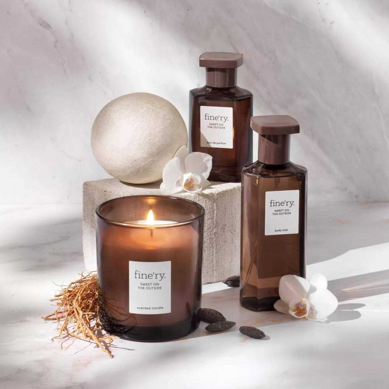 Fine'ry Vanilla Gourmand Hair + Body Mist Spray for Women - Long-Lasting, Warm Scent - Sweet on the Outside, Vanilla, Cacao Woods & Vetiver, Vegan Fragrance, Body Spray for Girls (5 Fl Oz) - Image 4