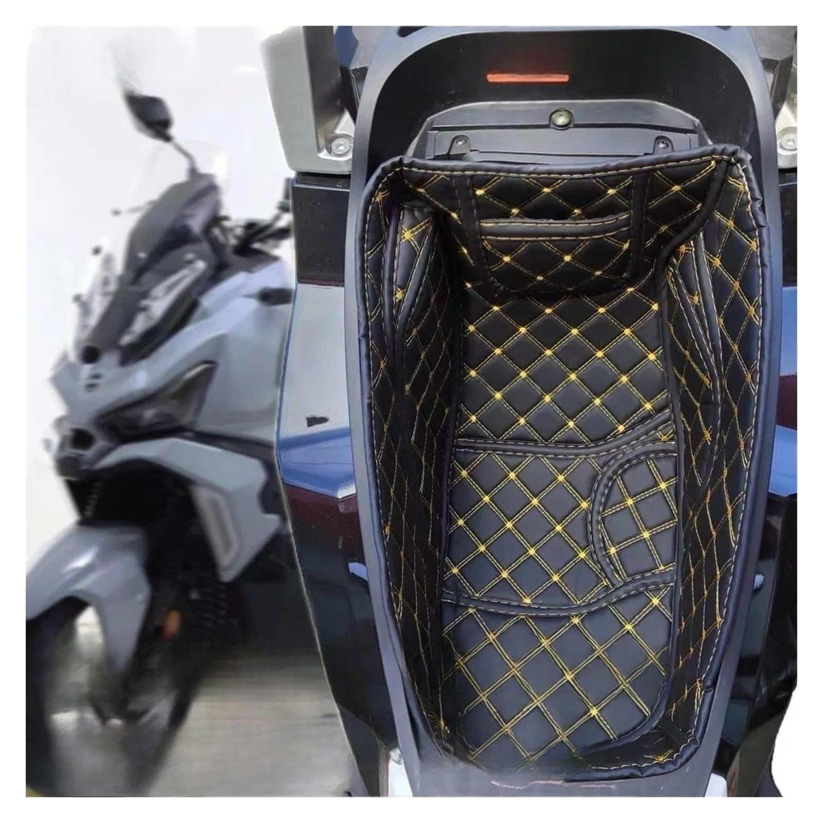Fodera Baule Moto Per ADX125 Adx 125 2023 2024 Fodera per sella moto Sedile WC Casco Secchiello portabagagli posteriore