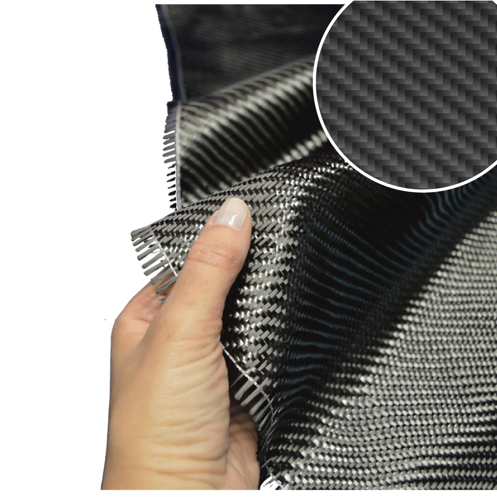 Tessuto fibra di carbonio twill 2/2 200g Toray laminazione (1 mq)