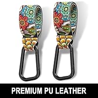 Vista 5 de Ganchos para cochecito de bebé para colgar bolsas, accesorios universales para cochecito, gancho para mamá para bolsa de pañales, carrito