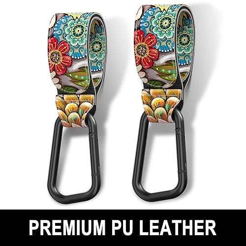 Miniatura 5 de Ganchos para cochecito de bebé para bolsas colgantes, accesorios universales para clips de cochecito, gancho de mamá para bolsa de pañales, carrito