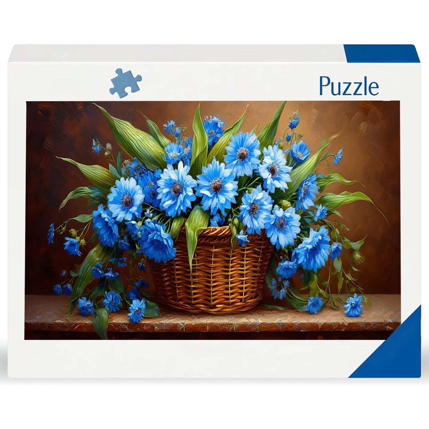 Puzzle para Adultos 1692 Piezas, Canastas de Flores Puzzle, Difícil, Desafiante, Rompecabezas Encajan Perfectamente, Letras en la Parte Posterior, Regalo para Personas Mayores (179x31cm) v-482