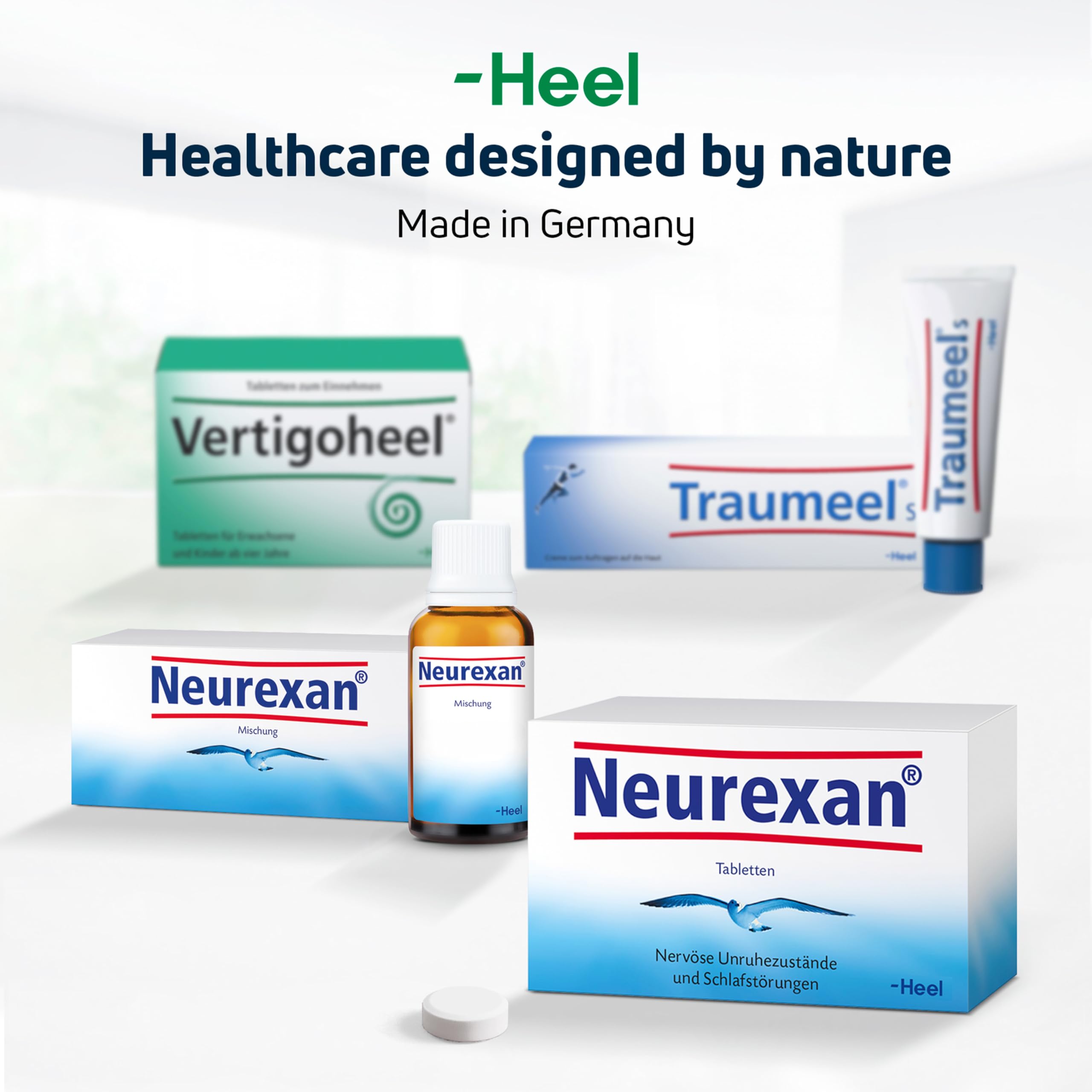 Neurexan 500 Tabletten – Die natürliche Alternative zu Schlaftabletten | Einschlafhilfe bei nervöser Unruhe und Schlafstörungen, Beruhigt und entspannt am Tag - fördert den Schlaf in der Nacht