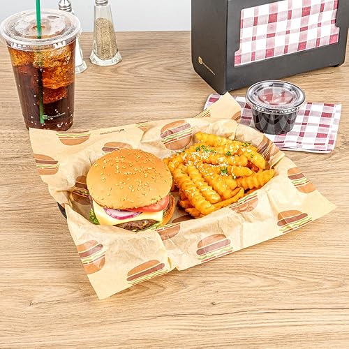 Miniatura 10 de Restaurantware Canastas de comida rápida de 11 x 7 pulgadas, 10 cestas ovaladas de delicatessen, aptas para microondas, lavavajillas, cestas de